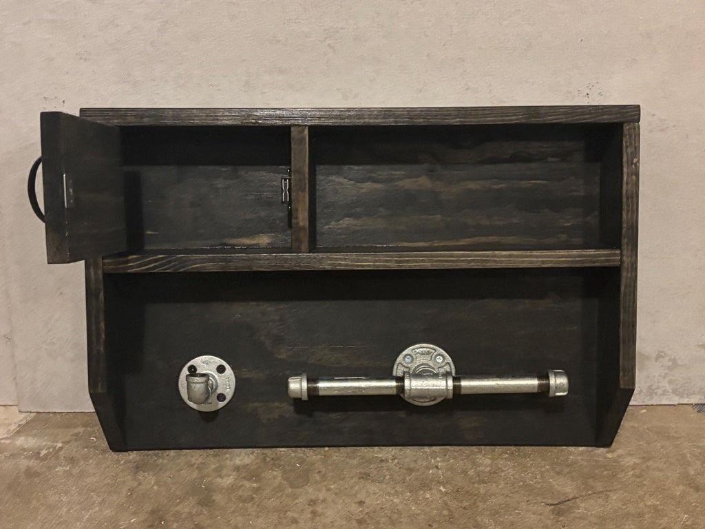 Personalized Police Gear Rack: Engraved Wooden Duty Organizer