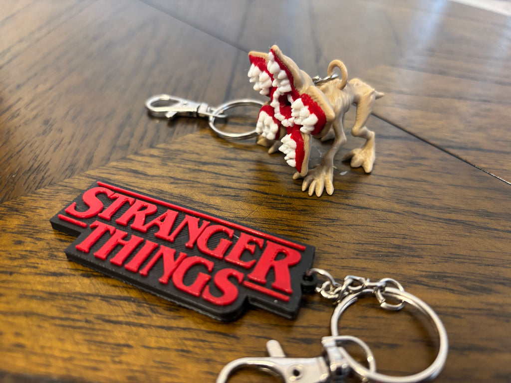 Stranger Things Keychain